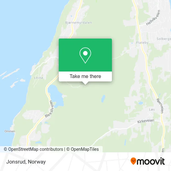 Jonsrud map