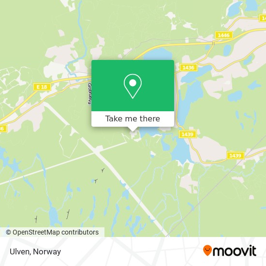 Ulven map