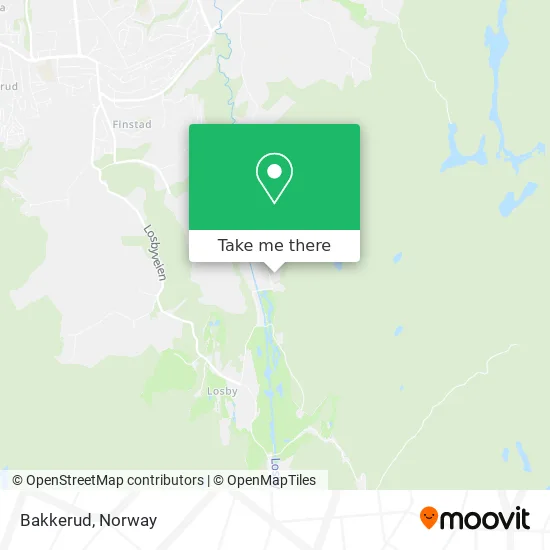 Bakkerud map