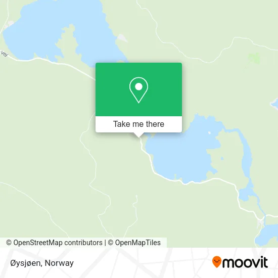 Øysjøen map