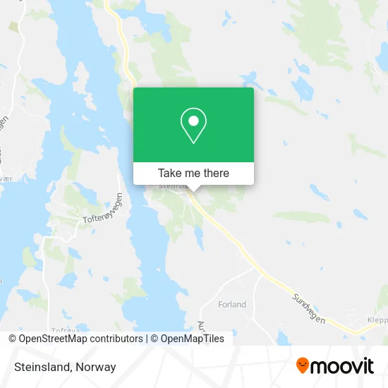 Steinsland map