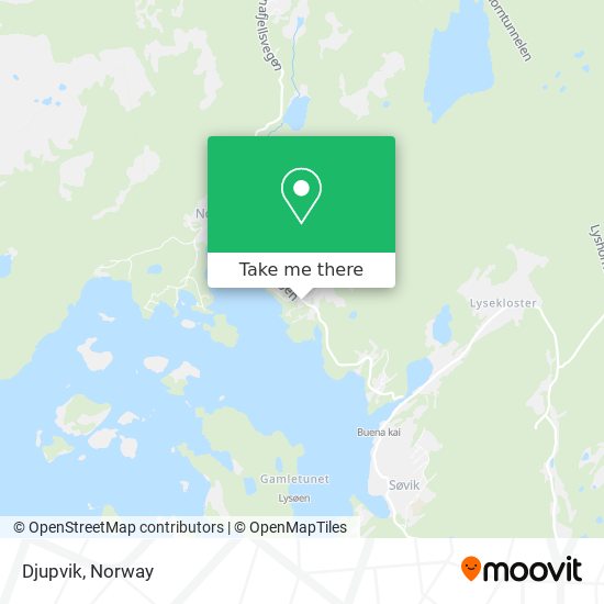 Djupvik map