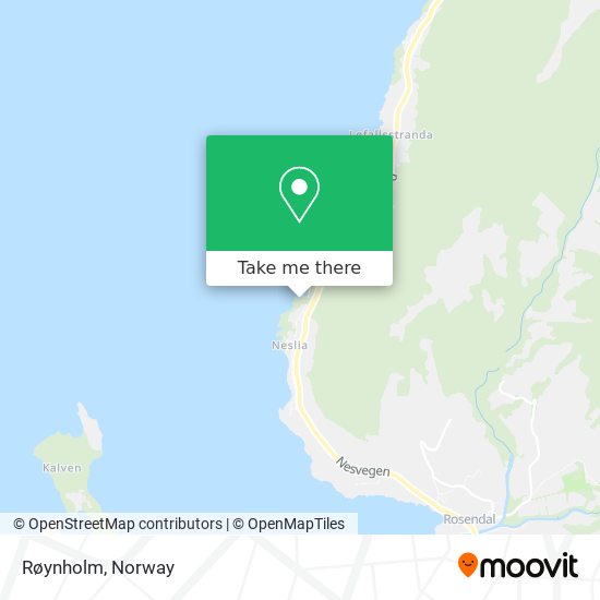 Røynholm map