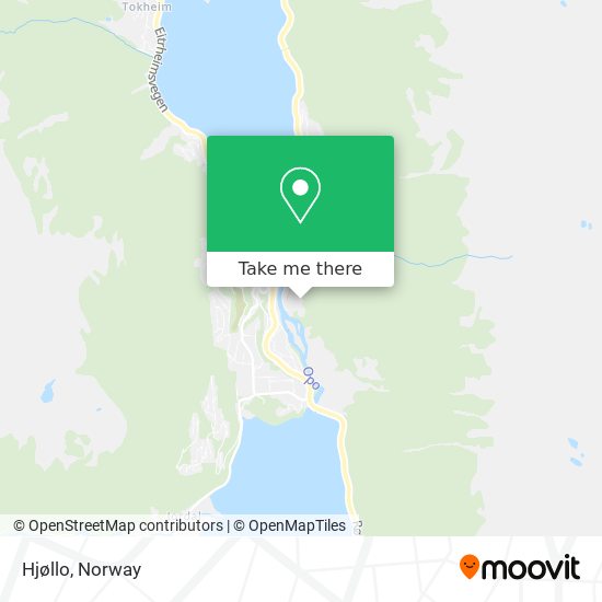 Hjøllo map