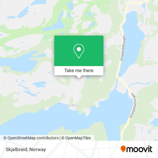 Skjelbreid map