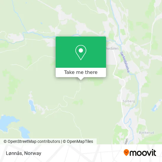 Lønnås map