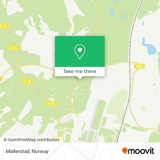 Møllerstad map