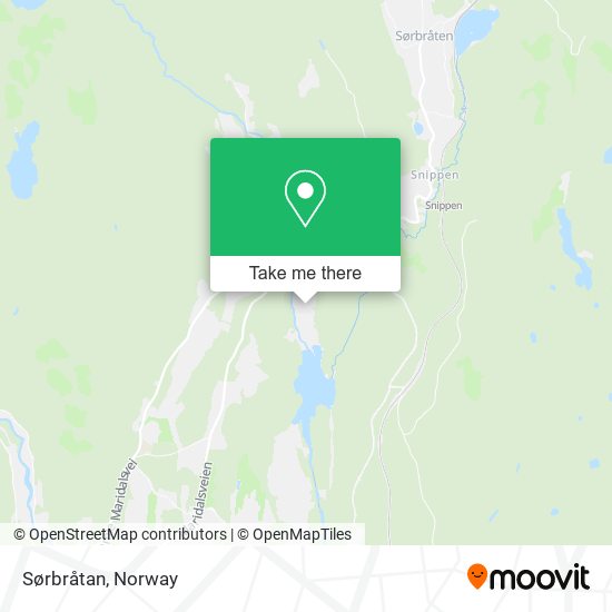 Sørbråtan map