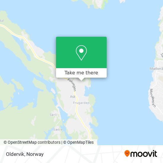 Oldervik map