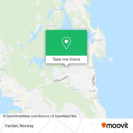 Varden map