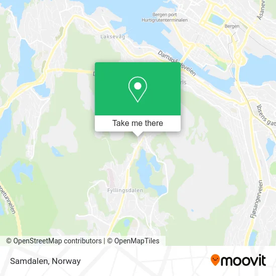 Samdalen map