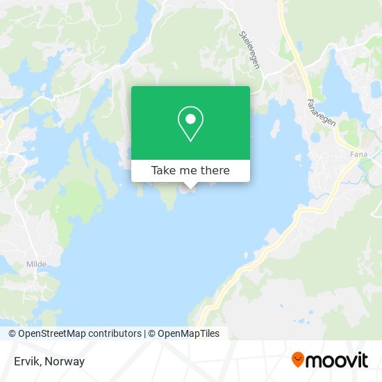 Ervik map
