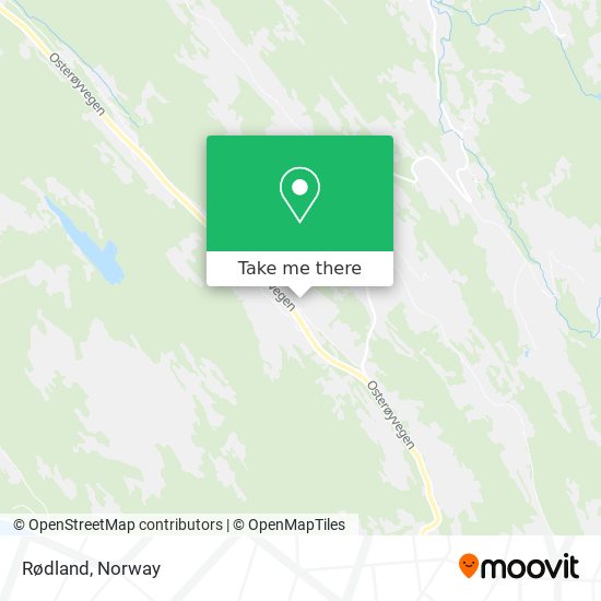 Rødland map