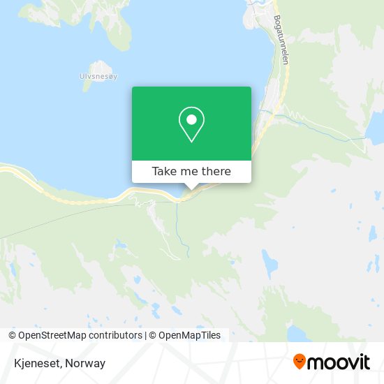 Kjeneset map