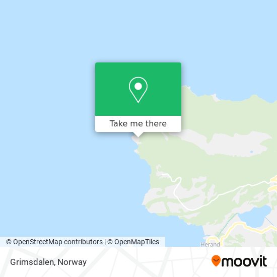 Grimsdalen map