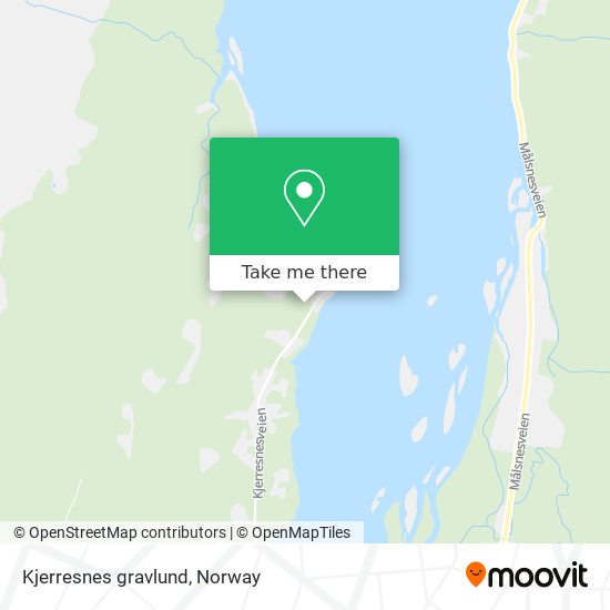 Kjerresnes gravlund map