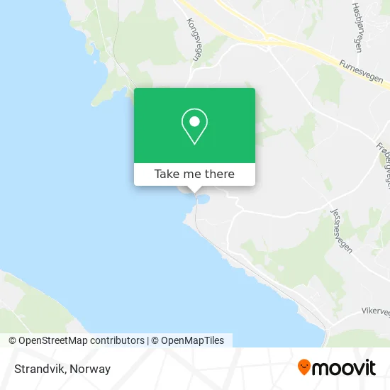 Strandvik map