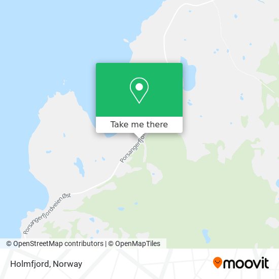 Holmfjord map