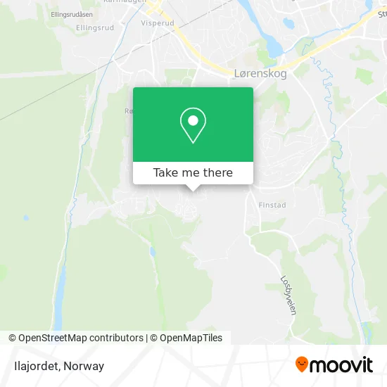 Ilajordet map