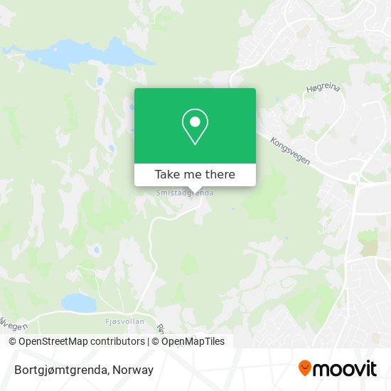 Bortgjømtgrenda map