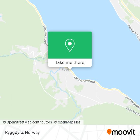 Ryggøyra map
