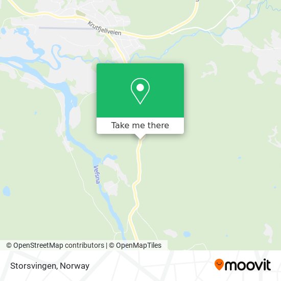 Storsvingen map