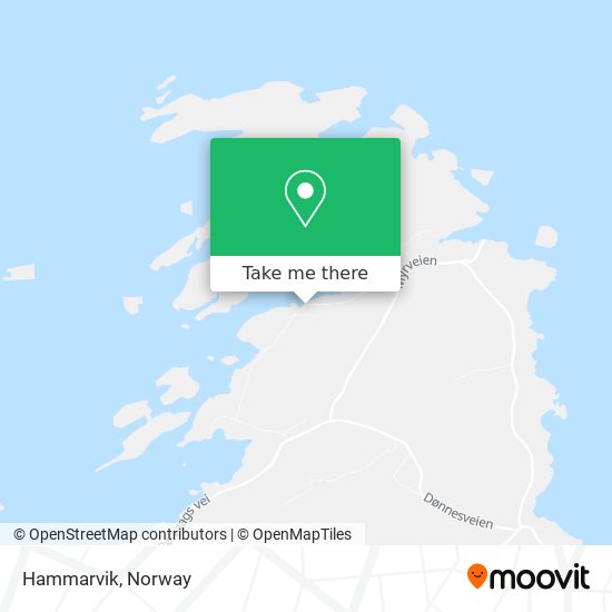 Hammarvik map