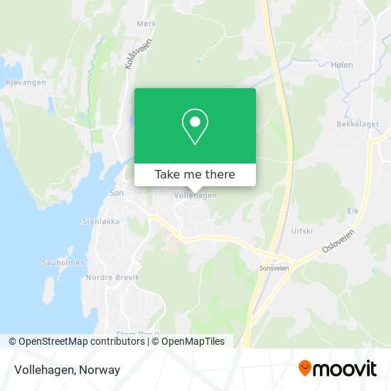 Vollehagen map