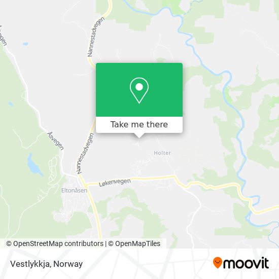 Vestlykkja map