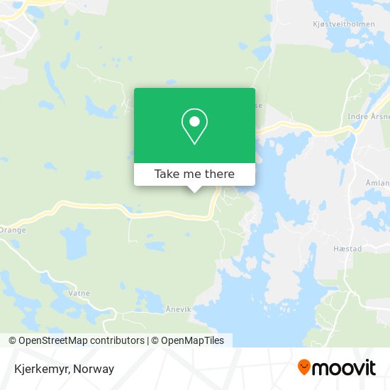 Kjerkemyr map