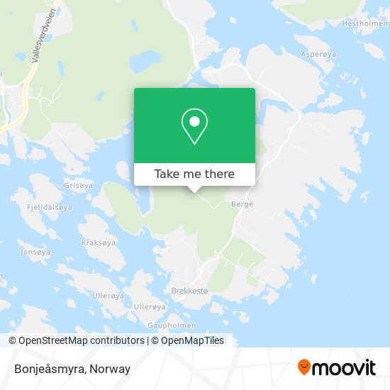 Bonjeåsmyra map