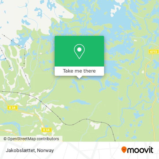 Jakobslættet map