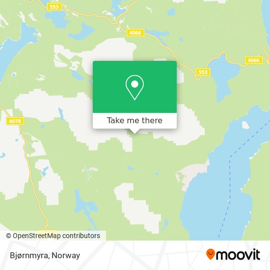 Bjørnmyra map