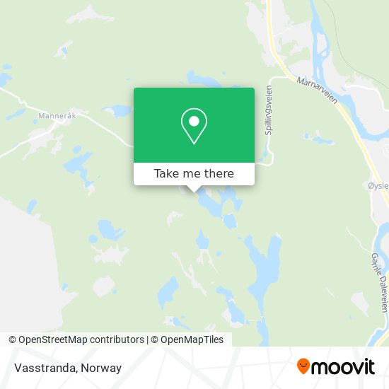 Vasstranda map