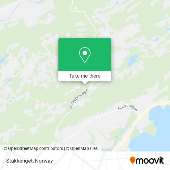 Stakkenget map