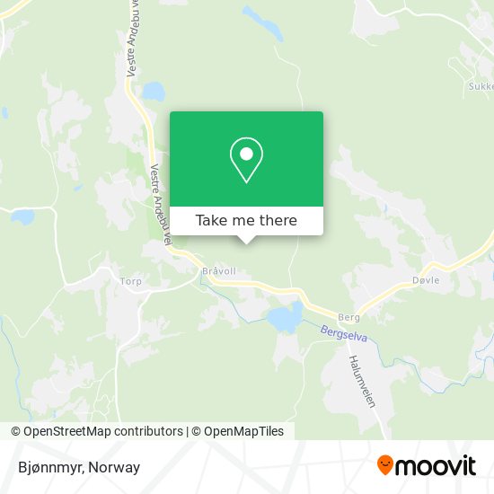 Bjønnmyr map