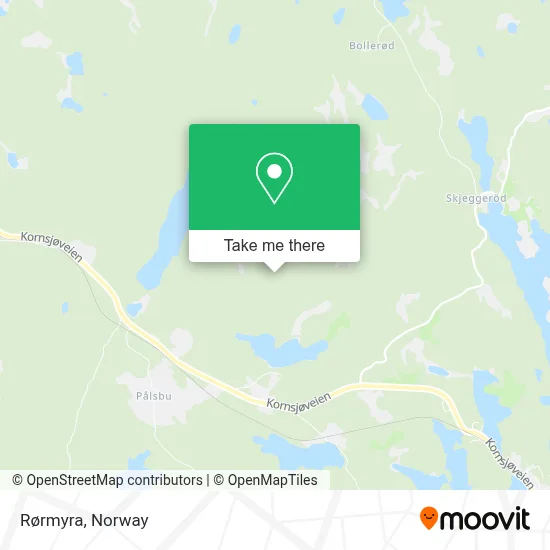 Rørmyra map
