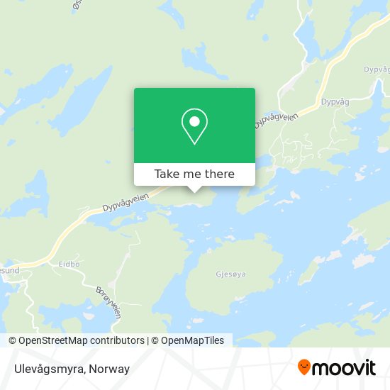 Ulevågsmyra map