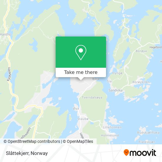 Slåttekjerr map