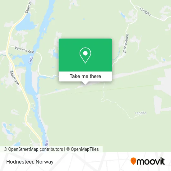 Hodnesteer map