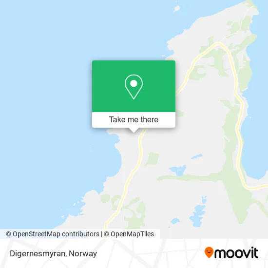 Digernesmyran map