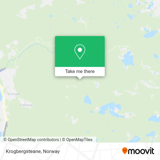 Krogbergsteane map