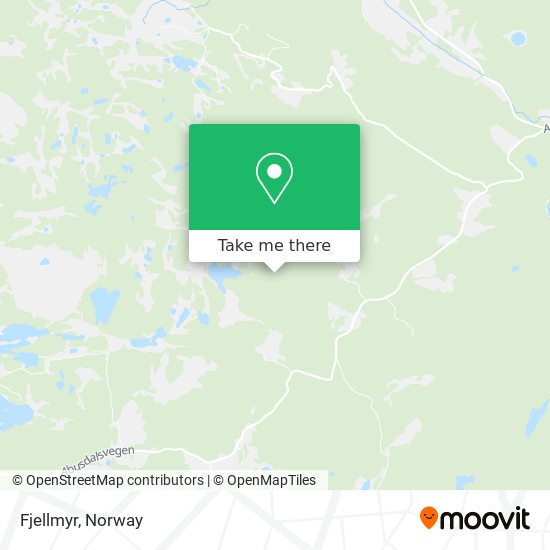 Fjellmyr map