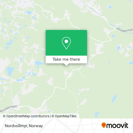 Nordvollmyr map