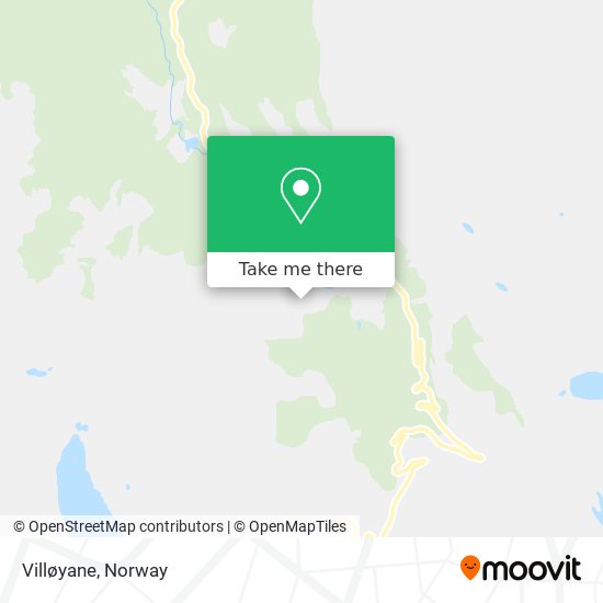 Villøyane map