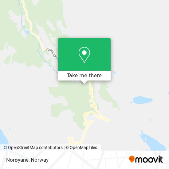 Norøyane map