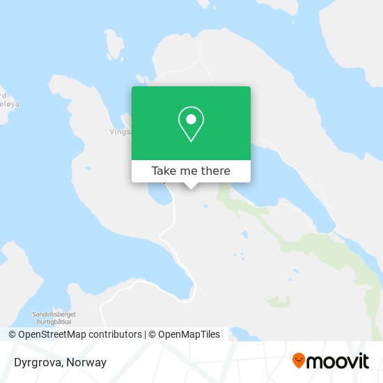 Dyrgrova map