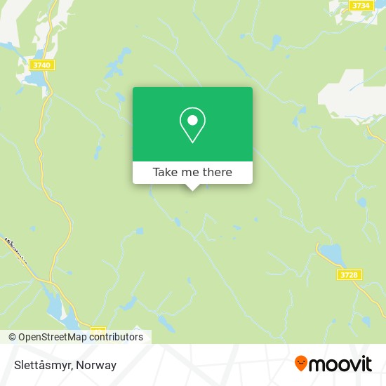 Slettåsmyr map