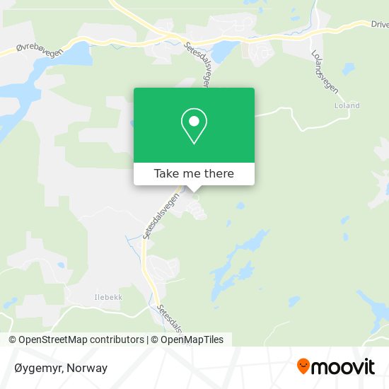 Øygemyr map