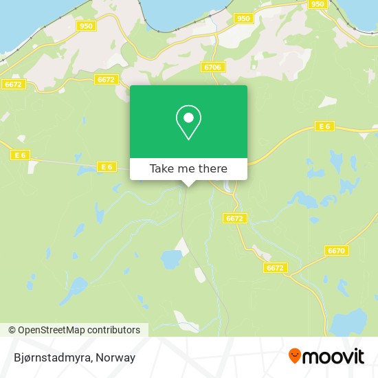 Bjørnstadmyra map